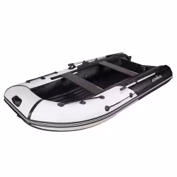 Надувная лодка ПВХ Адмирал 320 Classic LE, НДНД, голубой/черный