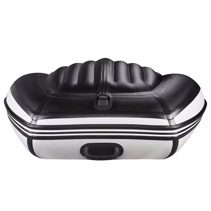 Надувная лодка ПВХ Адмирал 320 Classic LE, НДНД, голубой/черный