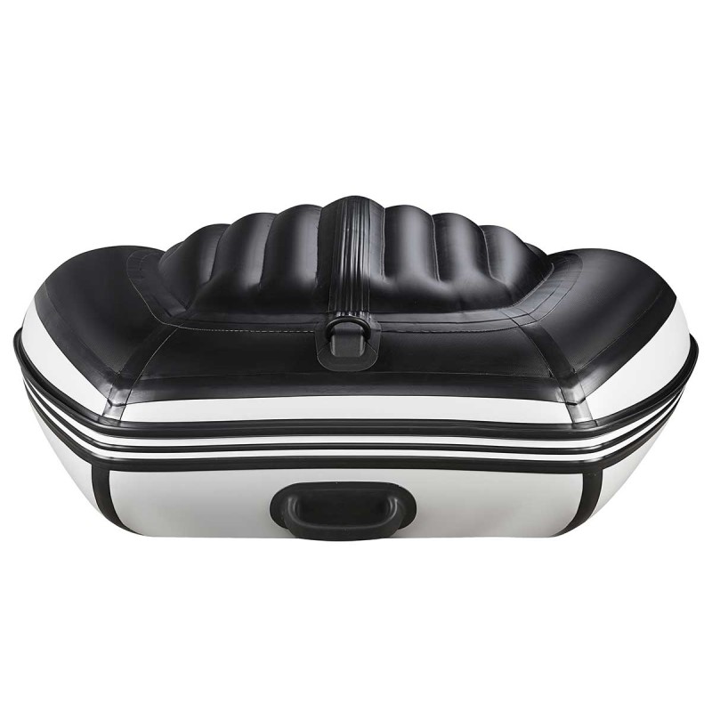 Надувная лодка ПВХ Адмирал 320 Classic LE, НДНД, голубой/черный