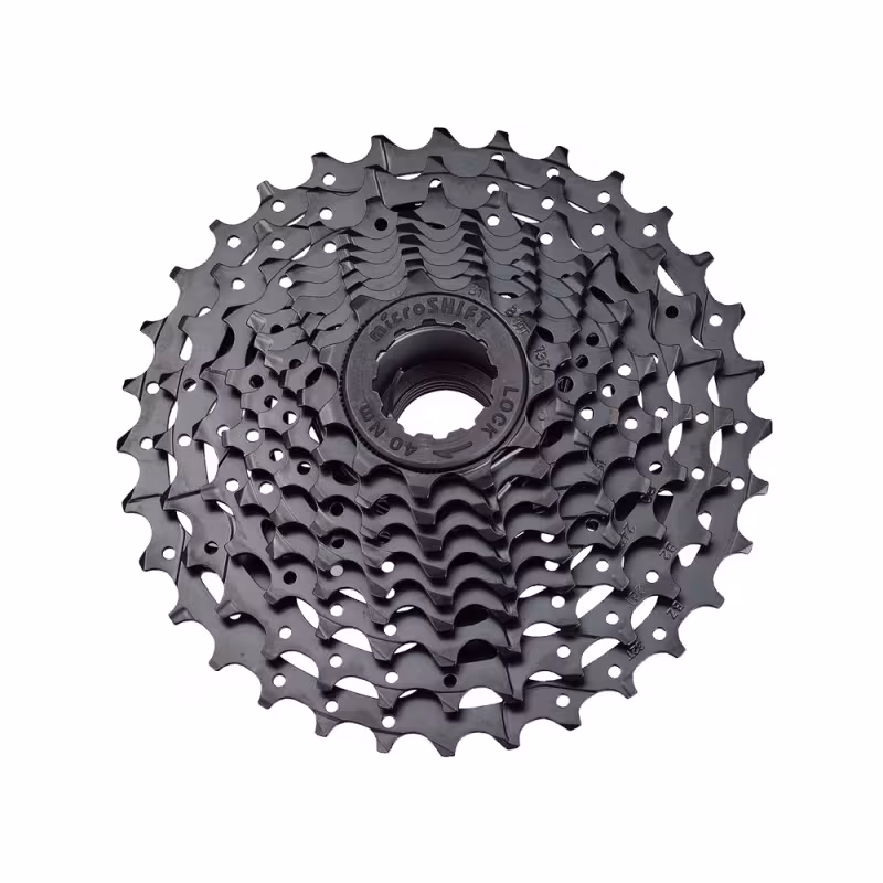 Кассета велосипедная MicroShift CS-H081, 8 скоростей, 11-32T, сталь, черный