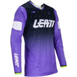 Джерси мужское Leatt Moto 4.5 Lite Jersey UV, полиэстер, фиолетовый, размер L (50)
