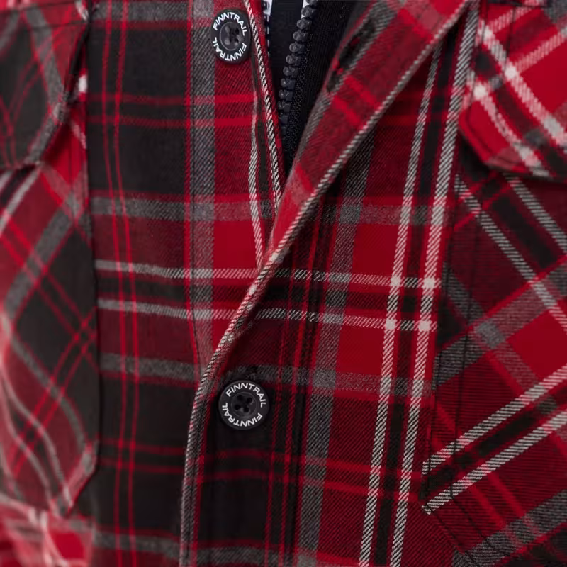 Куртка мужская Finntrail Lumber 1324 Red, полиэстер, красный, размер 50-52  (L), 175-185 см