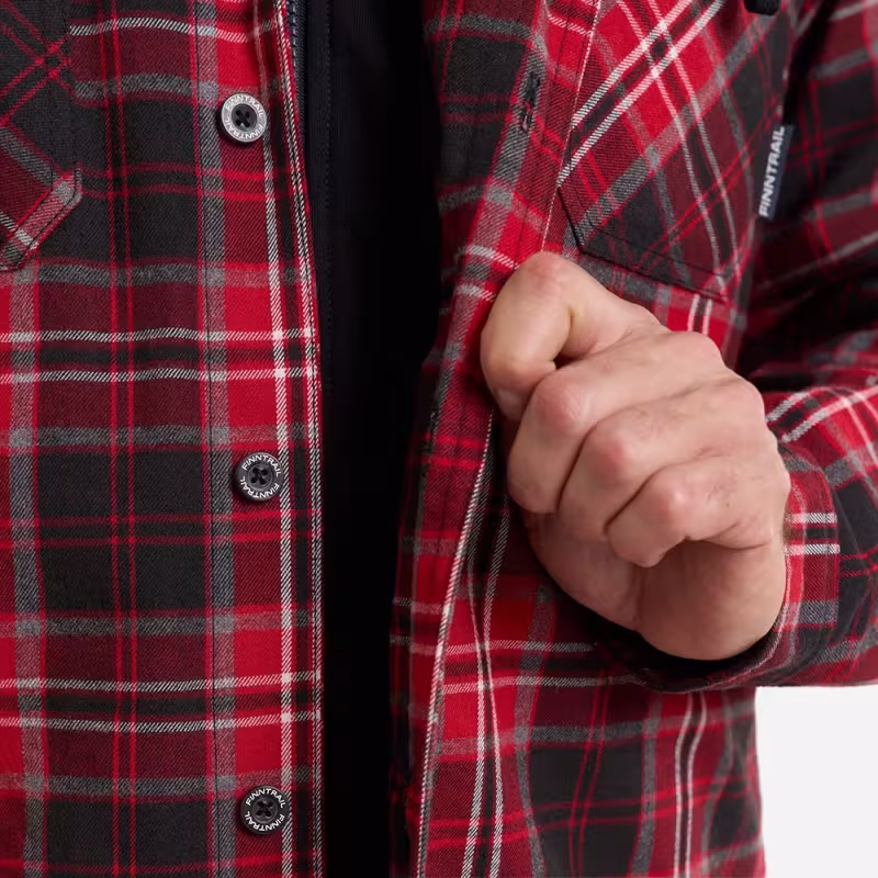 Куртка мужская Finntrail Lumber 1324 Red, полиэстер, красный, размер 54-56 (XL), 180-190 см
