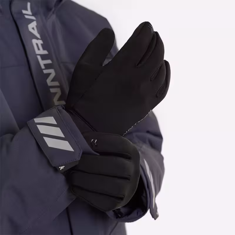 Перчатки Finntrail Venom 2701 Graphite, ткань Софтшелл, серый, размер L