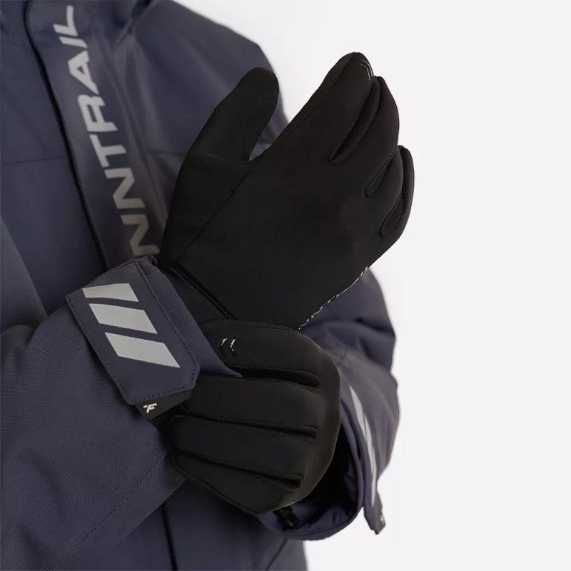 Перчатки Finntrail Venom 2701 Graphite, ткань Софтшелл, серый, размер L