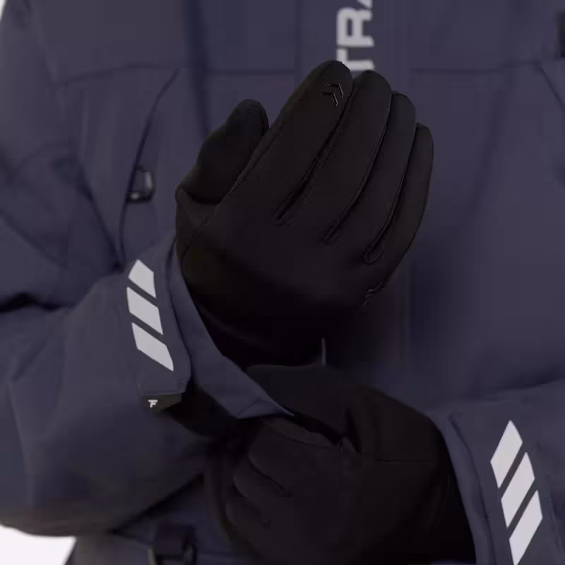 Перчатки Finntrail Venom 2701 Graphite, ткань Софтшелл, серый, размер XL