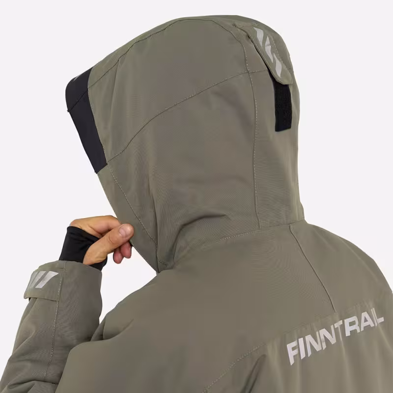 Костюм мужской Finntrail Outback 3753, мембрана Hard-Tex, хаки, размер 42-44 (XS), 160-170 см