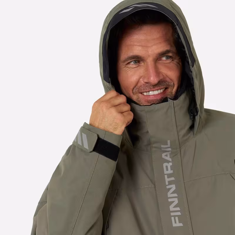 Костюм мужской Finntrail Outback 3753, мембрана Hard-Tex, хаки, размер 54-56 (XL), 180-190 см