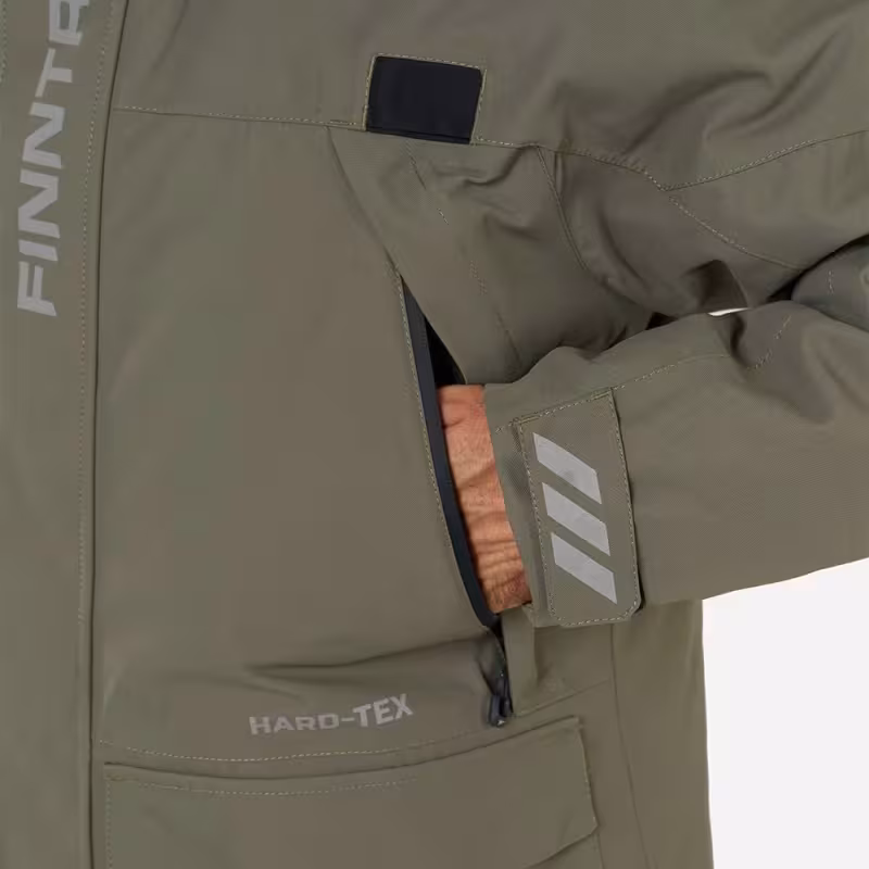 Костюм мужской Finntrail Outback 3753, мембрана Hard-Tex, хаки, размер 54-56 (XL), 180-190 см