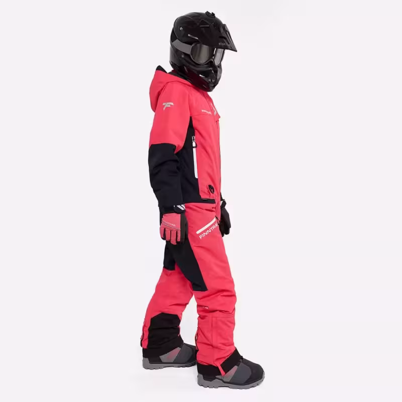 Комбинезон женский Finntrail Rachel 3853, мембрана Hard-Tex, розовый, размер 42-44 (XS), 155-165 см