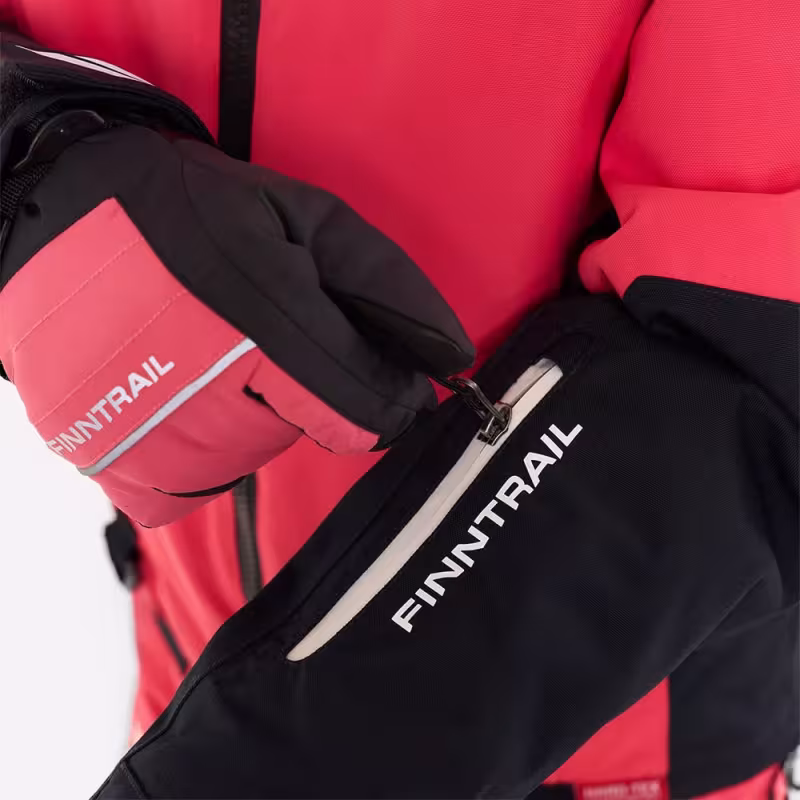 Комбинезон женский Finntrail Rachel 3853, мембрана Hard-Tex, розовый, размер 44-46 (S), 160-170 см