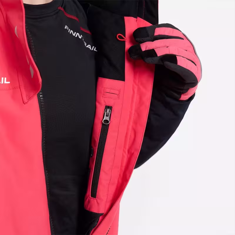 Комбинезон женский Finntrail Rachel 3853, мембрана Hard-Tex, розовый, размер LQ, 170-180 см