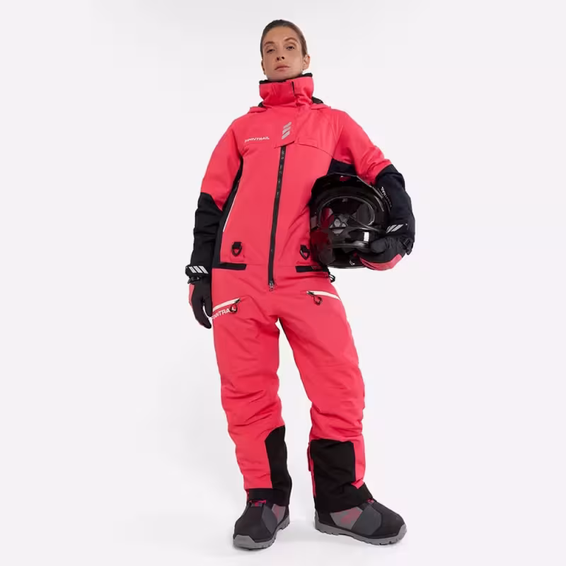 Комбинезон женский Finntrail Rachel 3853, мембрана Hard-Tex, розовый, размер LQ, 170-180 см