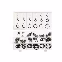 Набор уплотнительных колец Эврика ER-78225, 3х1-22х2мм, 225 предметов