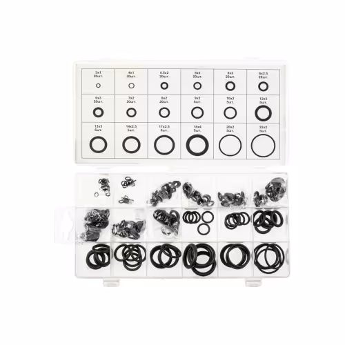 Набор уплотнительных колец Эврика ER-78225, 3х1-22х2мм, 225 предметов