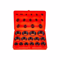 Набор уплотнительных колец Эврика ER-78382, 2.9х1.78-43.82х5.34 мм, 382 предмета