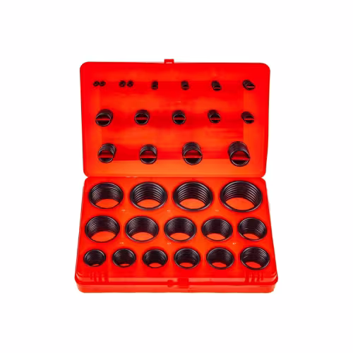 Набор уплотнительных колец Эврика ER-78382, 2.9х1.78-43.82х5.34 мм, 382 предмета