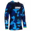Джерси мужское Leatt Moto 4.5 Enduro Jersey, полиэстер, синий камуфляж, размер XL