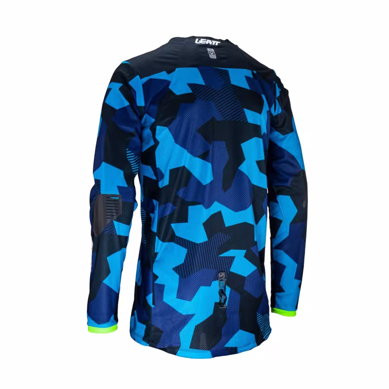 Джерси мужское Leatt Moto 4.5 Enduro Jersey, полиэстер, синий камуфляж, размер XL