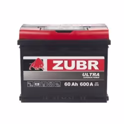Аккумулятор Zubr Ultra 60Ah R+, 12V