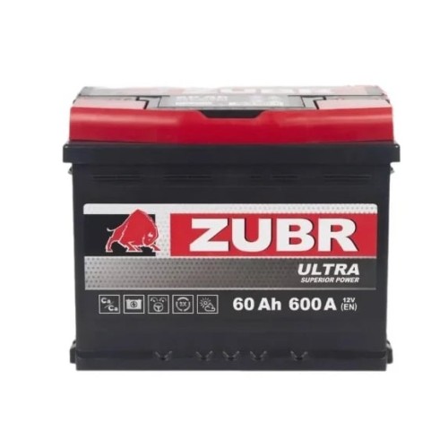 Аккумулятор Zubr Ultra 60Ah R+, 12V