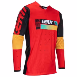 Джерси мужское Leatt Moto 4.5 Lite Jersey Red, полиэстер, красный, размер M (48)