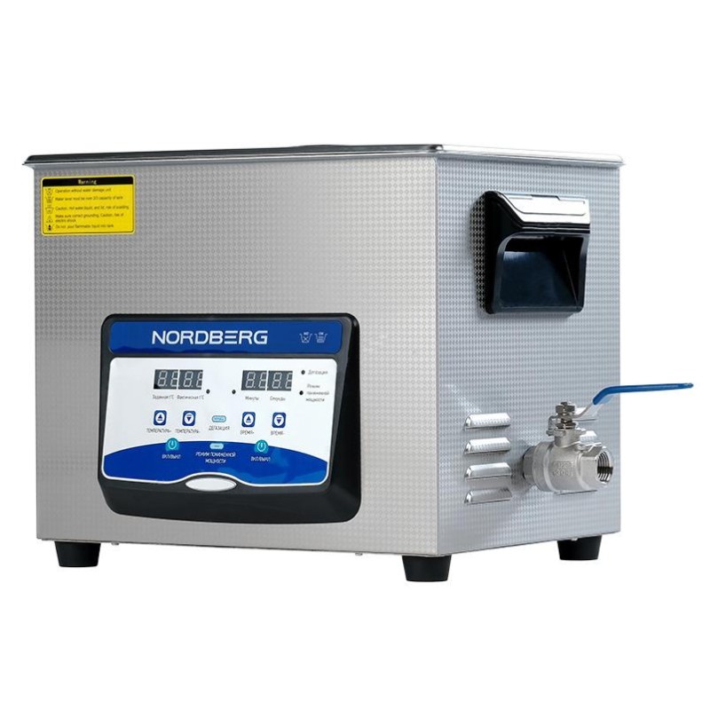 Мойка ультразвуковая с подогревом Nordberg NU100D, 10 л