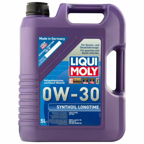 Масло моторное синтетическое Liqui Moly Synthoil Longtime 8977 SAE 0W-30, 5 л