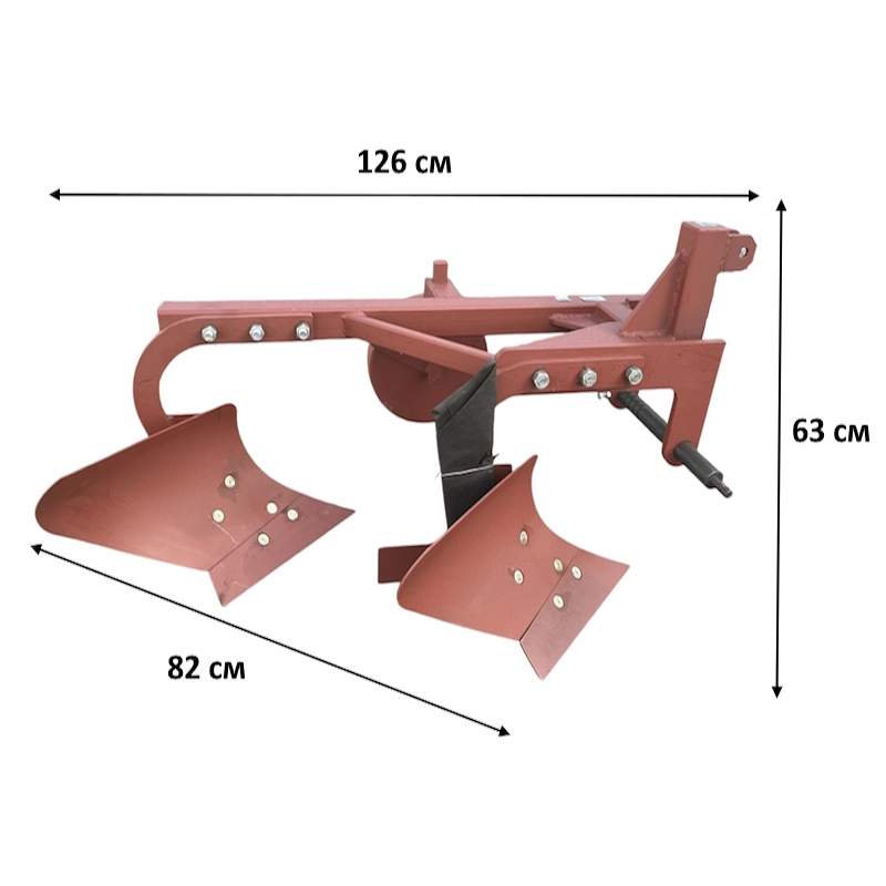 Плуг двухкорпусный для минитрактора Беларус