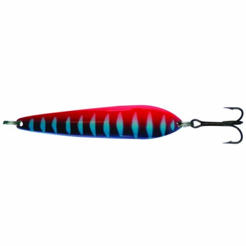 Блесна колеблющаяся Kuusamo Suomi, длина 90 мм, вес 30 гр, цвет W/BLU/R-S