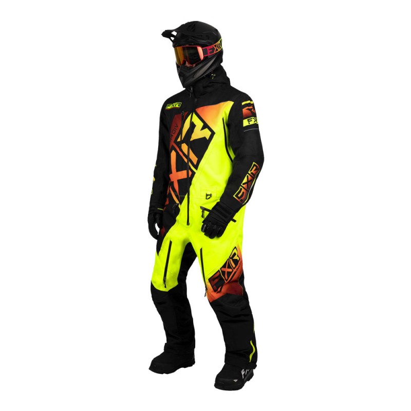 Комбинезон мужской FXR CX 232802-1026-13, мембрана HydrX Pro, черный, размер 48 (M), 170-176 см