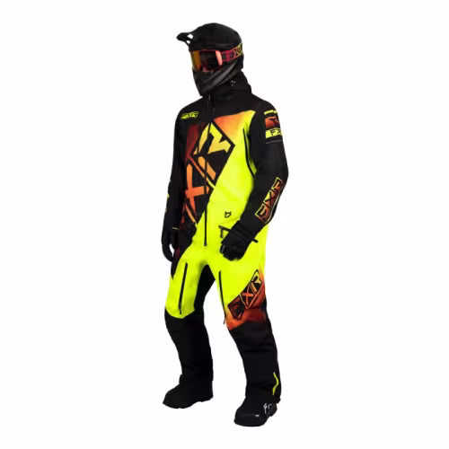 Комбинезон мужской FXR CX 232802-1026-13, мембрана HydrX Pro, черный, размер 50 (L), 172-178 см