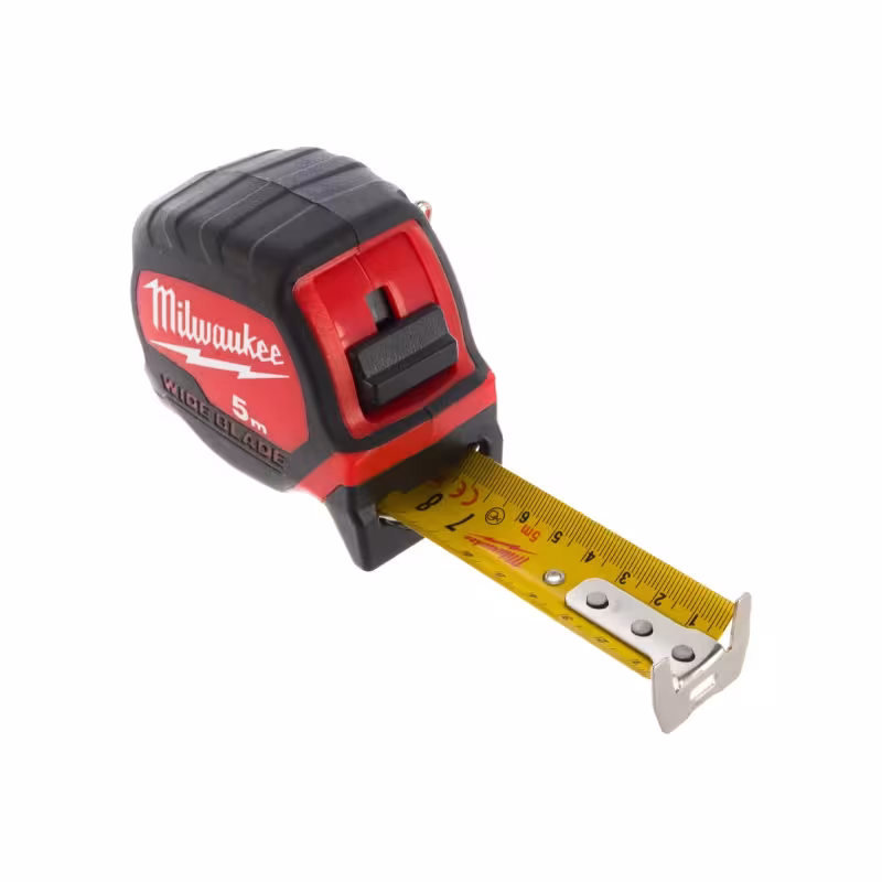 Рулетка строительная Milwaukee Premium Wide Blade, 5 м x 33 мм