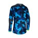 Джерси мужское Leatt Moto 4.5 Enduro Jersey, полиэстер, синий камуфляж, размер M