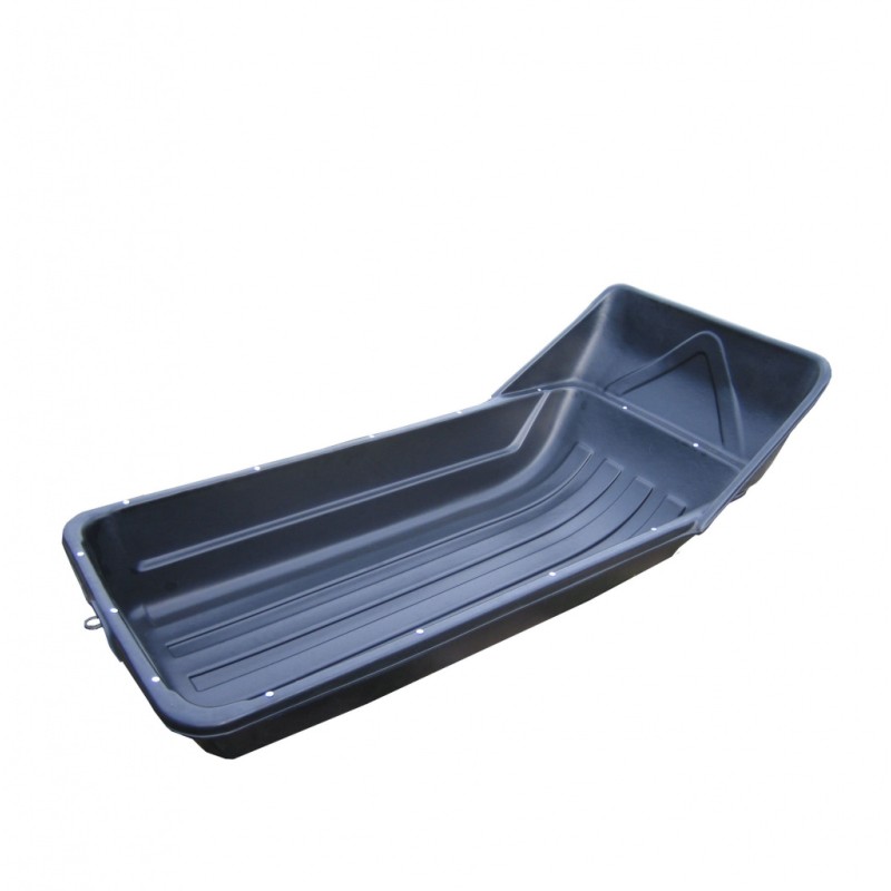 Сани-волокуши ЦентрПласт ЦП1450 ОЛ/Н 1450 мм Стандарт с литым отбойником,накладками и демпфером, оранжевый