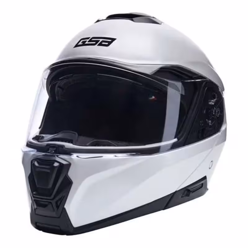 Мотошлем зимний GSB G-362,белый, размер S