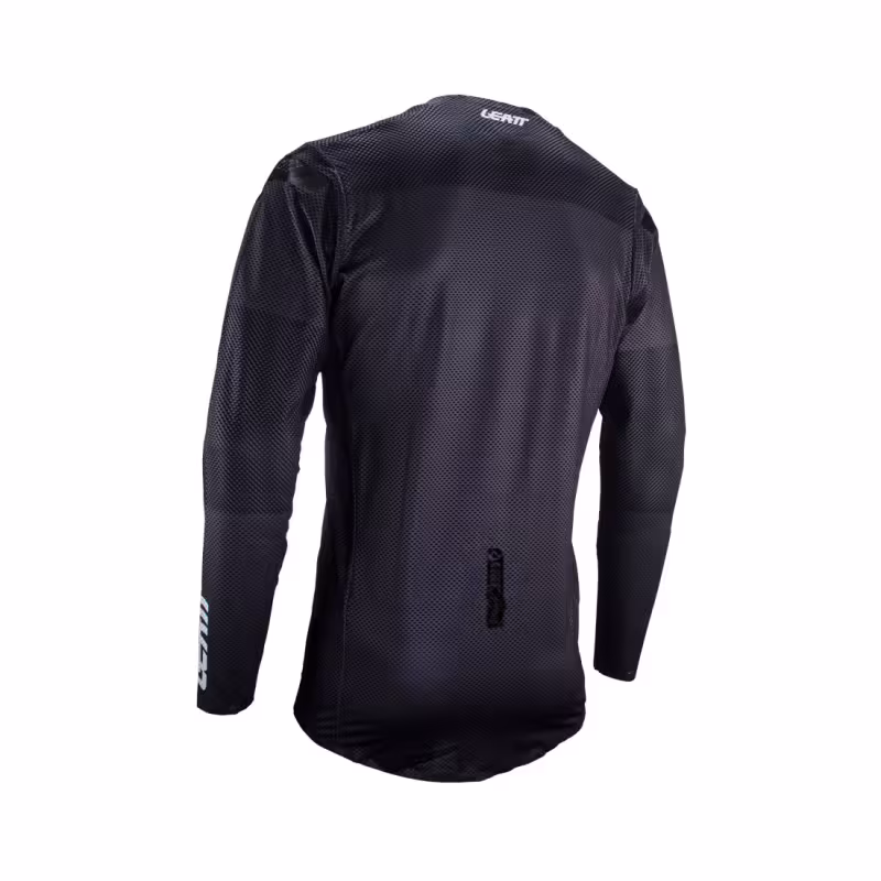 Джерси мужское Leatt Moto 5.5 UltraWeld Jersey Graphite, полиэстер, черный/темно-серый, размер XXL