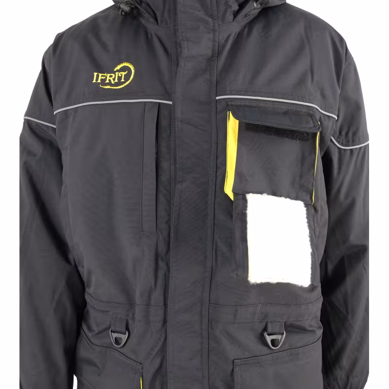 Костюм мужской Элементаль Ifrit Manticore, таслан, черный, размер 52-54, 182-188