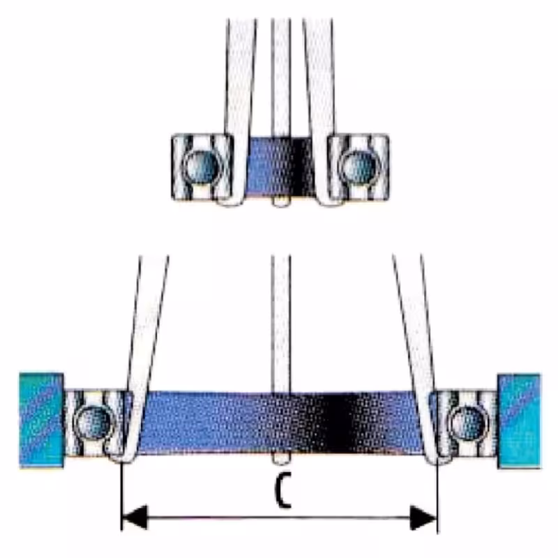 Съемник подшипников двух-трехлапый Licota ATB-1166A, 23-130 мм