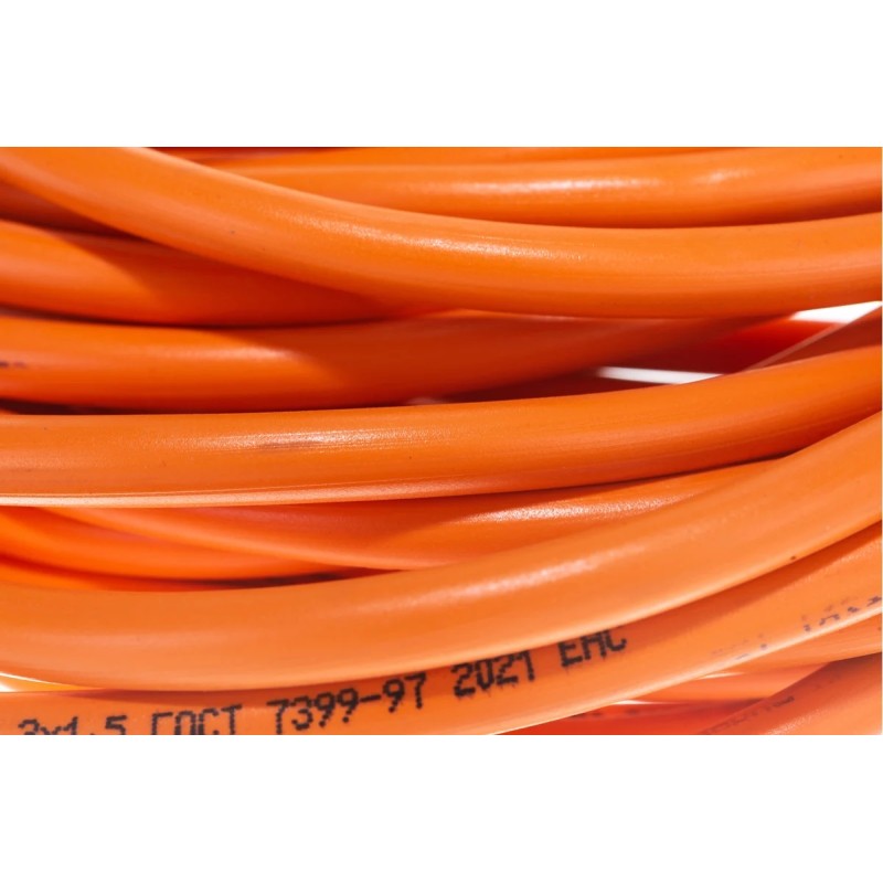 Удлинитель силовой одноместный Lux УС1-Е30 (У-161) (16 А, 3.5 кВт, 30 м)