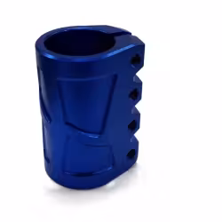 Зажим (хомут) для самоката Tech Team Chopper NN004035, 4 болта, 34.9 мм, синий