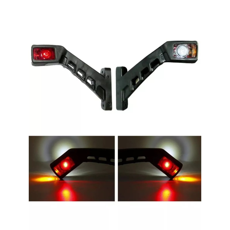 Фонарь габаритный МЗСА А3731.007-07.01R, правый