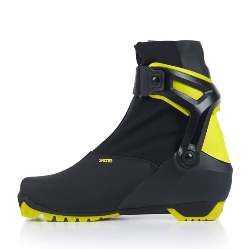 Ботинки лыжные детские Fischer Speedmax Skate JR NNN, черный, размер 43