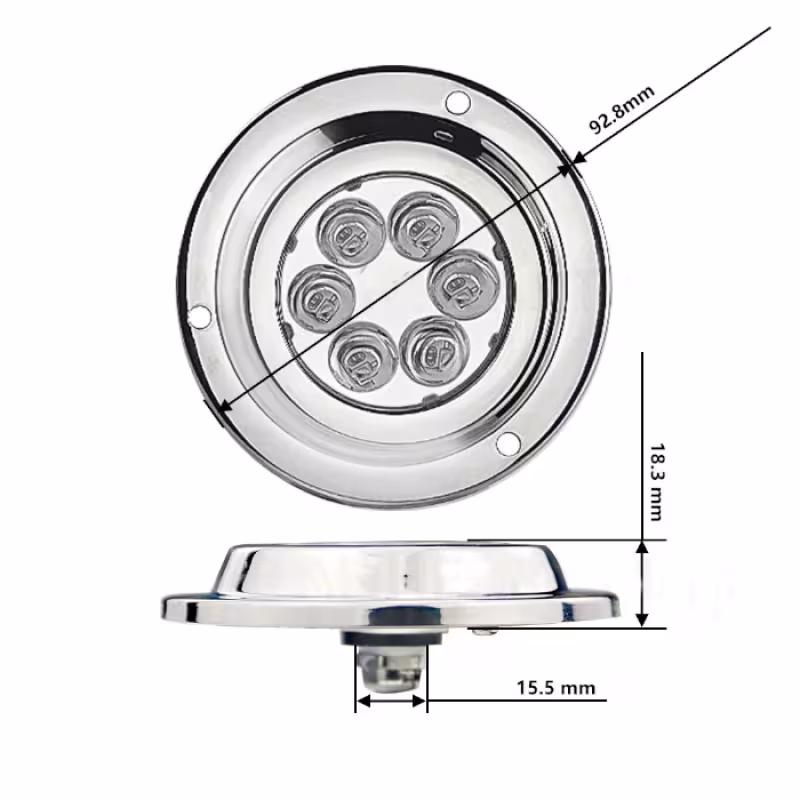 Светильник светодиодный подводный Anheart Marine E019018 (белая лампа)