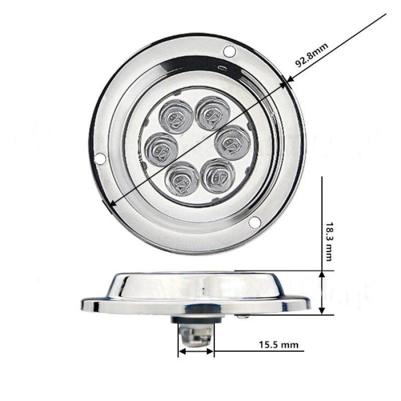 Светильник светодиодный подводный Anheart Marine E019018 (белая лампа)