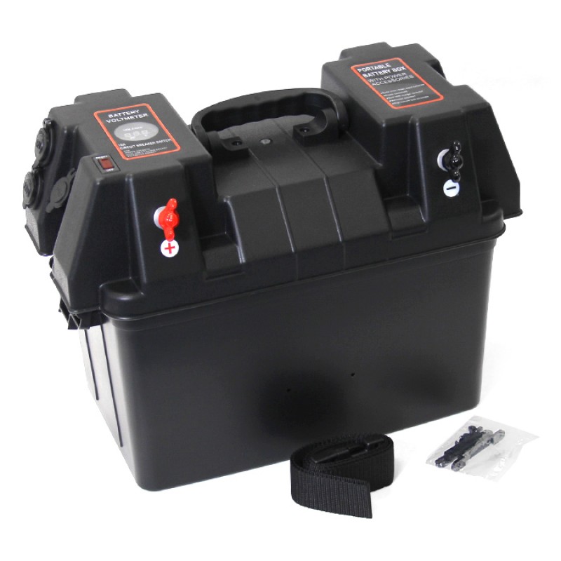 Бокс для аккумулятора Nekeke NKK-BB04/T,  424х306х251 мм