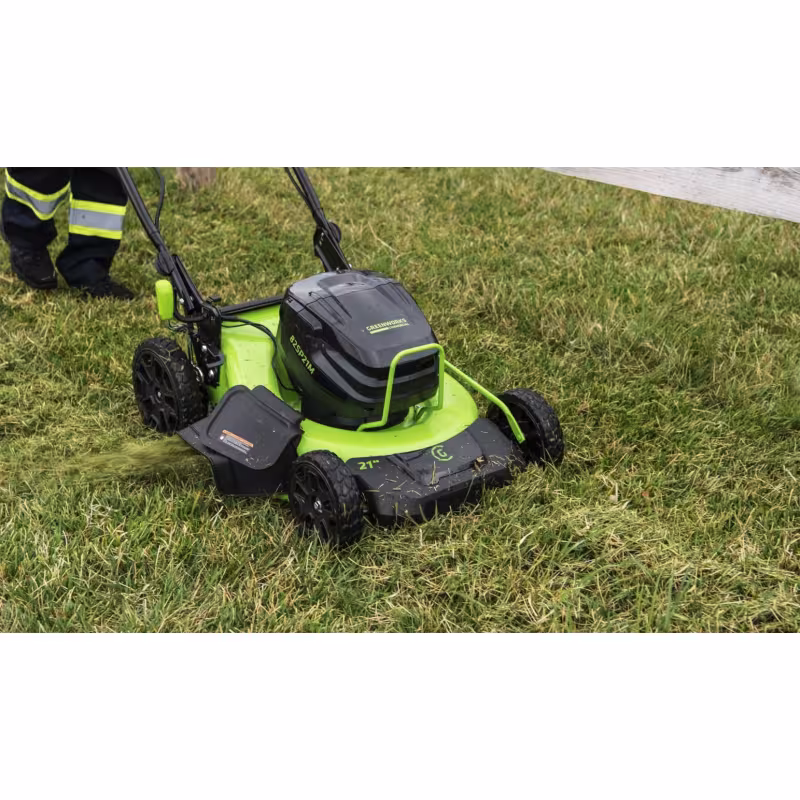 Газонокосилка аккумуляторная Greenworks  GC82LM51SP2