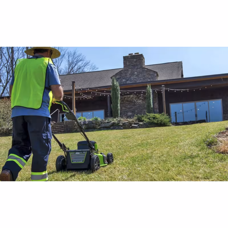 Газонокосилка аккумуляторная Greenworks  GC82LM51SP2