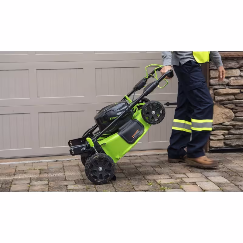 Газонокосилка аккумуляторная Greenworks  GC82LM51SP2