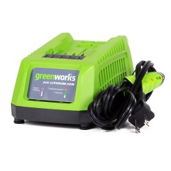 Зарядное устройство Greenworks G24C, 24В, 2/4Ач